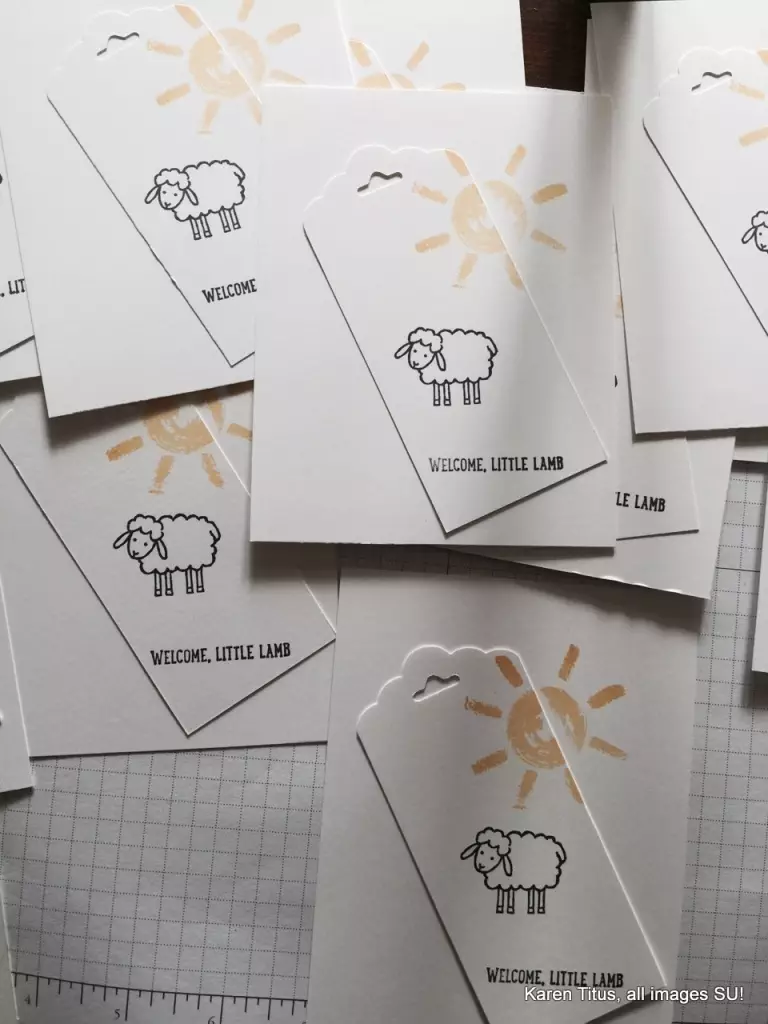 mass producing baby cards