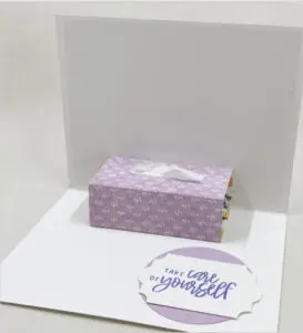 Pop Up Tissue Box Card
